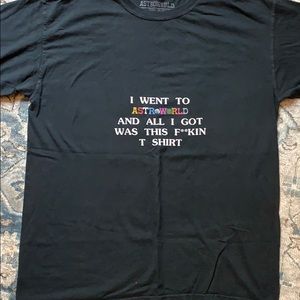Authentic Astroworld merch drop t shirt.